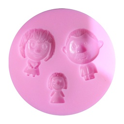 [MO-8900] Three Kids Mold